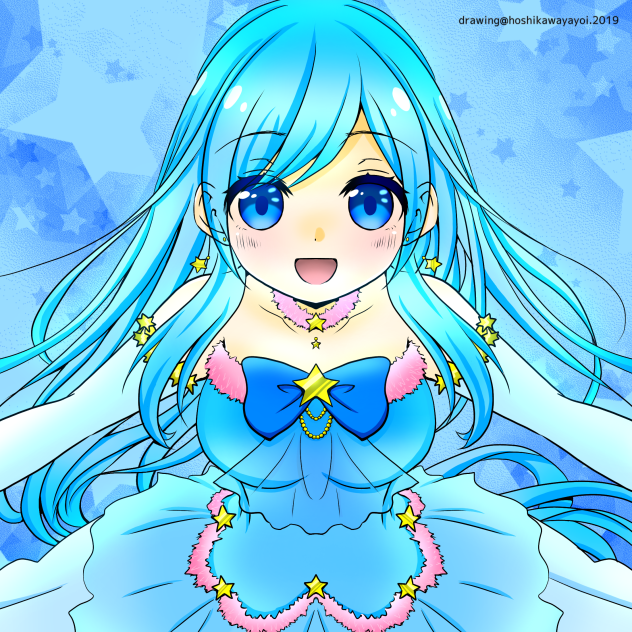 ヤヨイさんの線画お借りしました！2