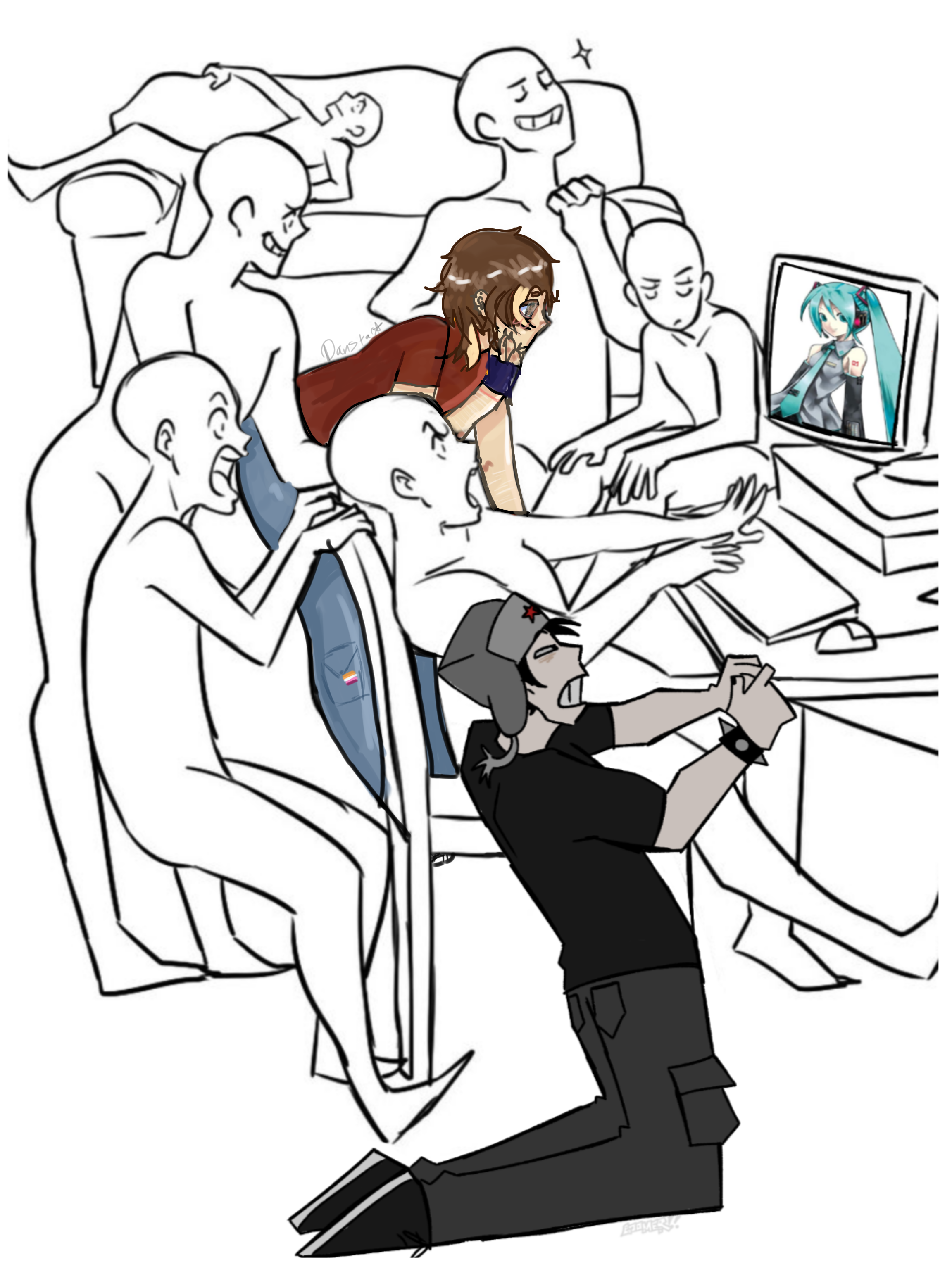 COLLAB thing ig - ibisPaint