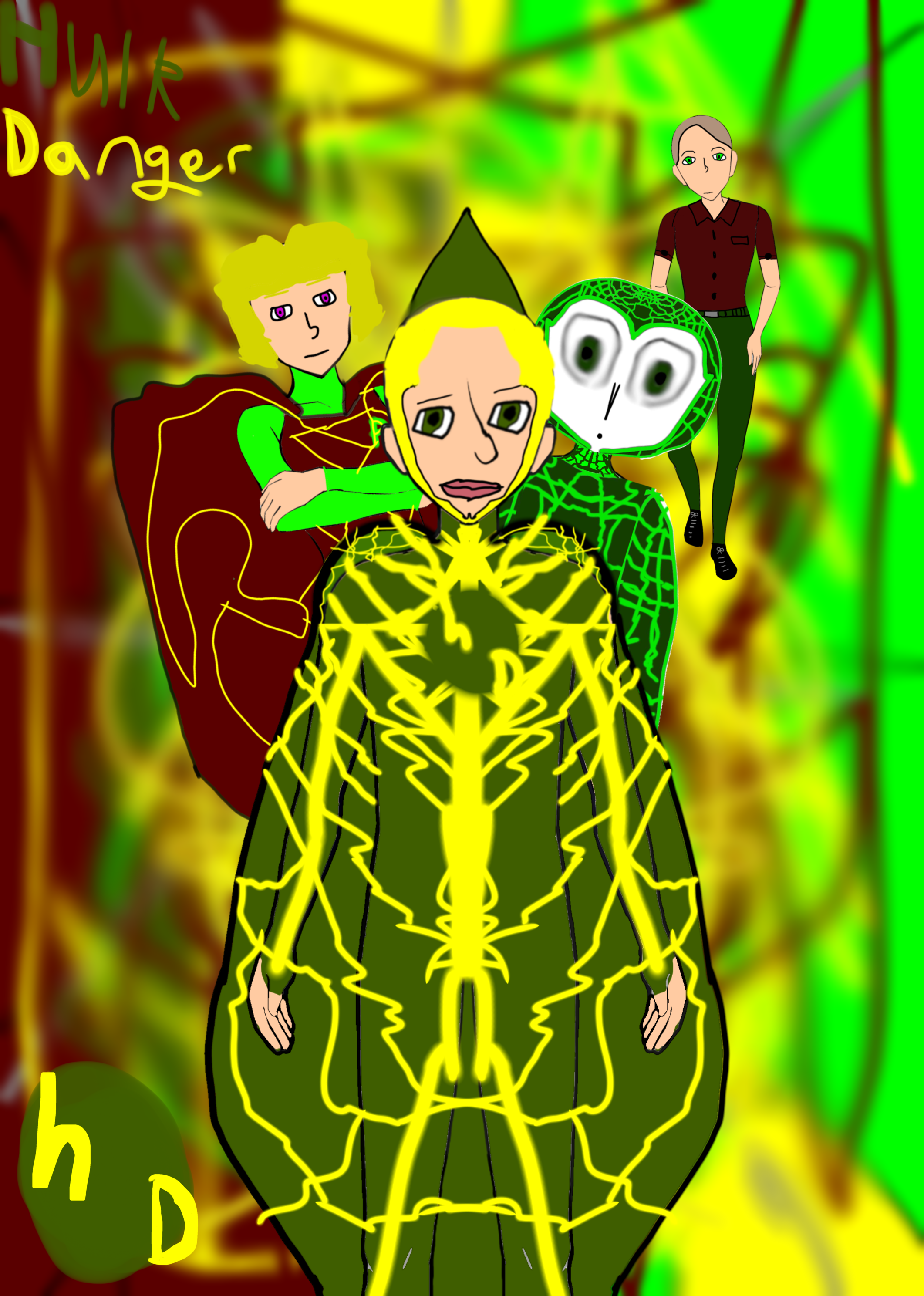 Hulk Danger Poster - ibisPaint