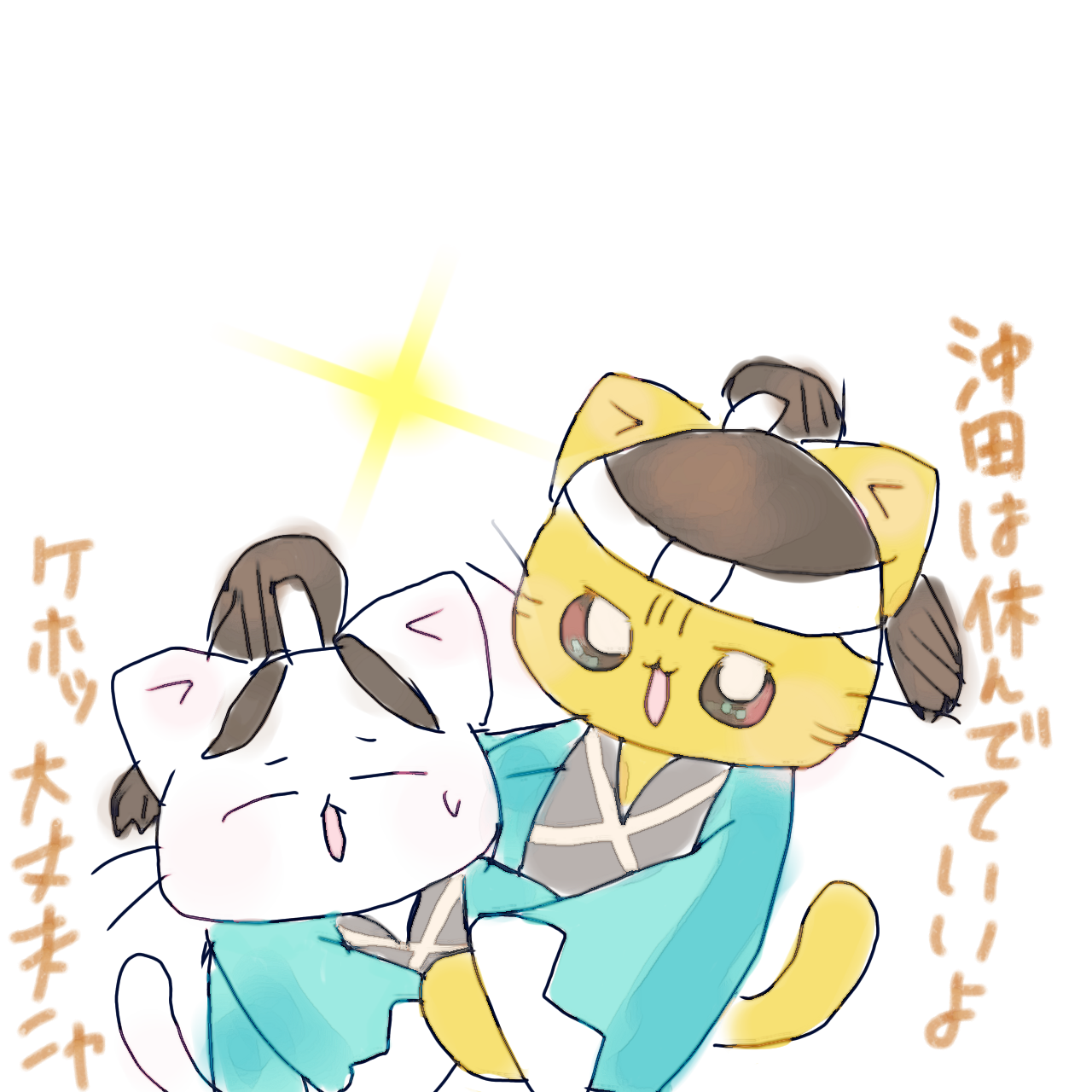 死ぬ程可愛い猫の油絵(^^) 猫 絵画 子猫 イラスト 水彩色鉛筆 油彩色鉛筆 原画 キジトラ猫