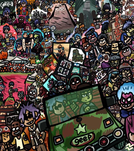 Gorillaz 25 years