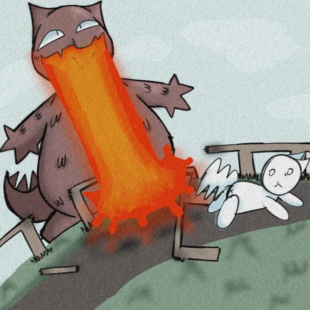 Pyrophina attack!