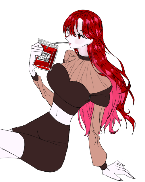 우아한 드라큘라 그리기🫠❤️🧛‍♀️