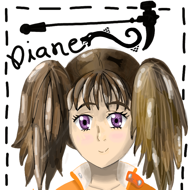 Diane la serpiente de la envidia. - ibisPaint