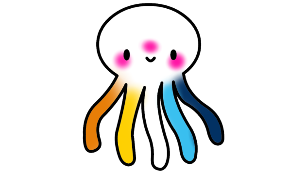 Gay squid 🦑🏳️‍🌈✨