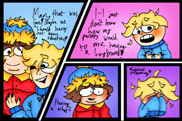 an old comic I drew in April…