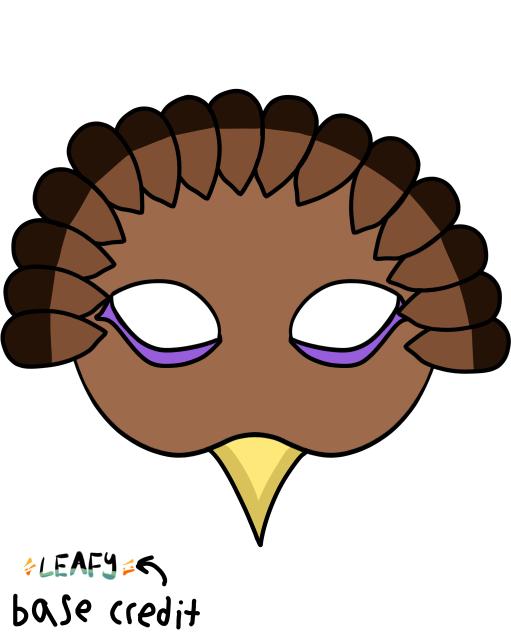 Turkey therian mask concept