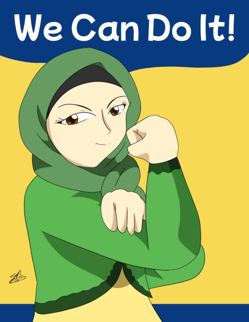 Strong Hijabi