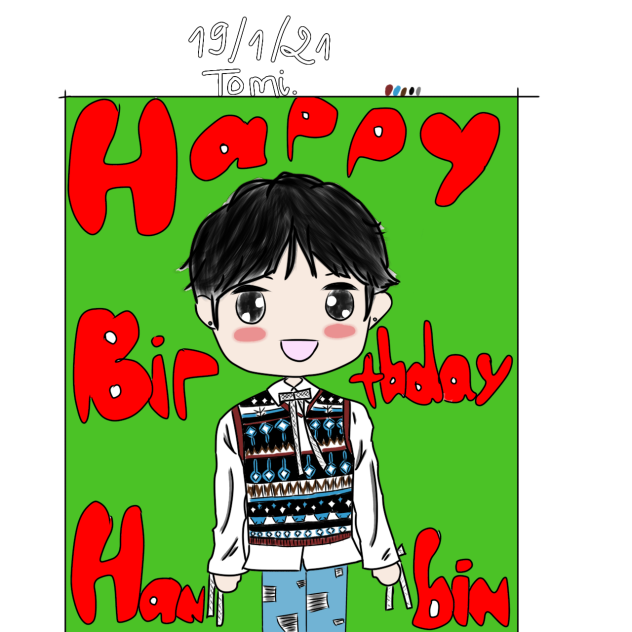 Happy Birthday Hanbin 190121