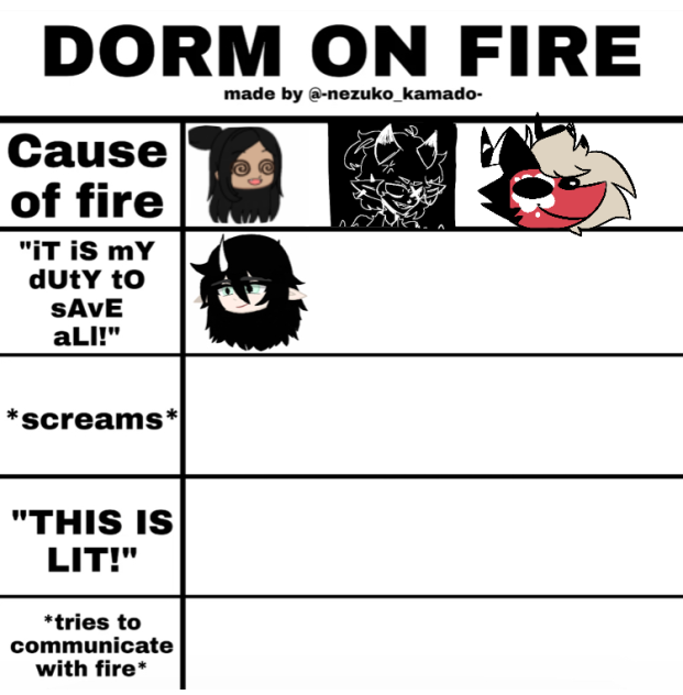 dorm fire collab lol