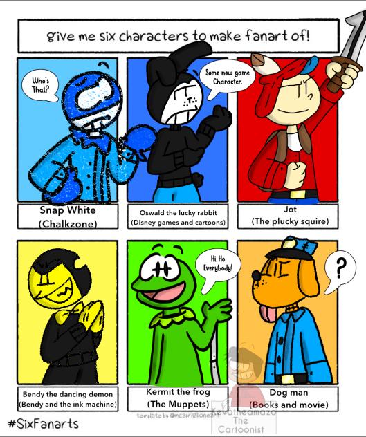 Six characters challenge