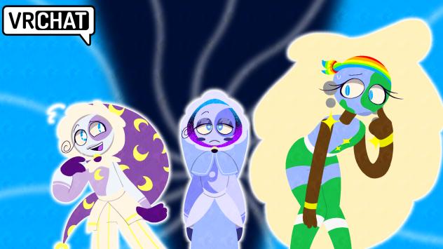 Cosmos IS DEPRESSED! in VRChat - TSAMS