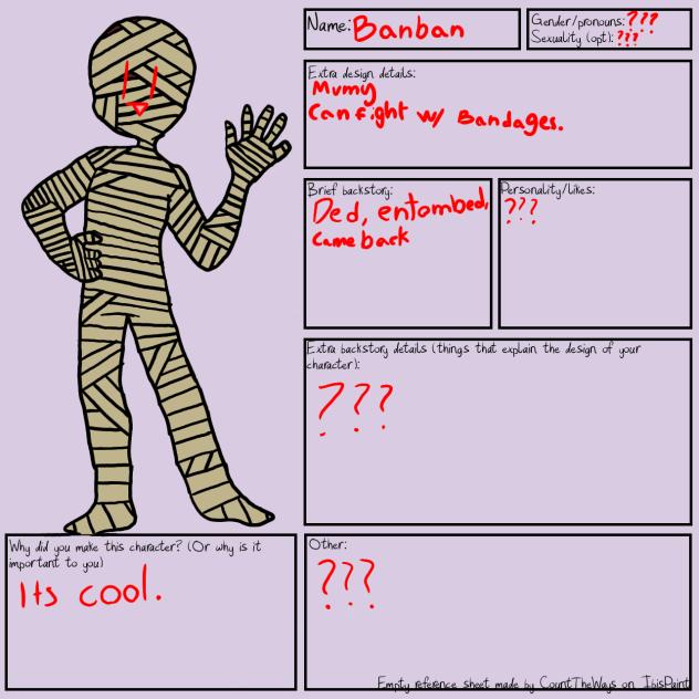 banban ref sheet - ibisPaint