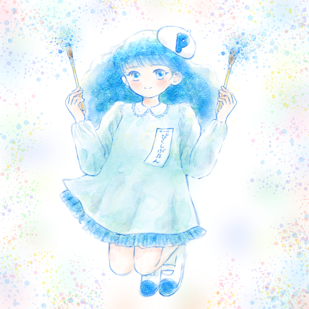 ピクシブたん　ファンアート。