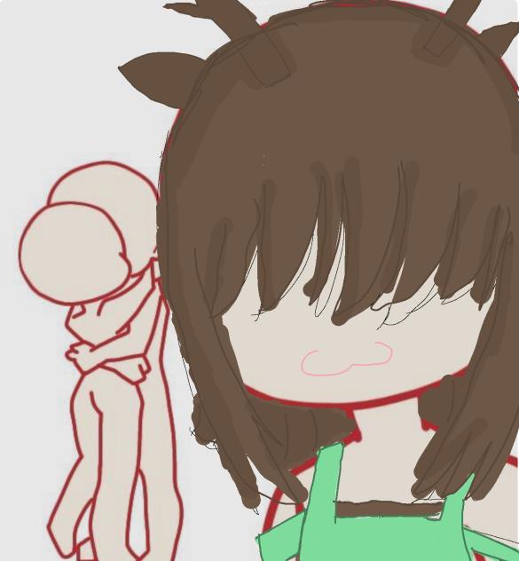 my oc has no love interest cus she is 7