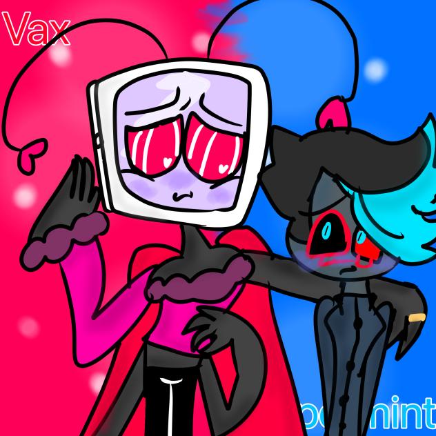 Vax and their husband ❤️🩵
