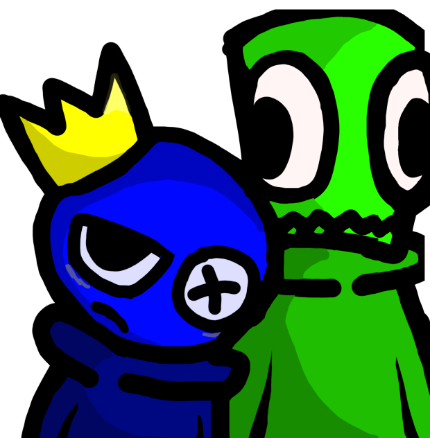 Blue & Green (Rainbow Friends)