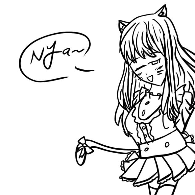 NYA! ichi ni san NYA! animation