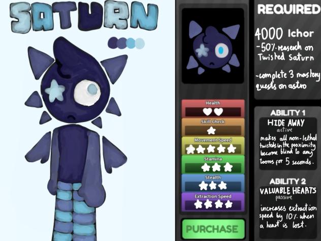 SATURN - new DW oc