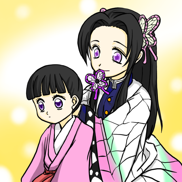鬼滅の刃 カナエとカナヲ