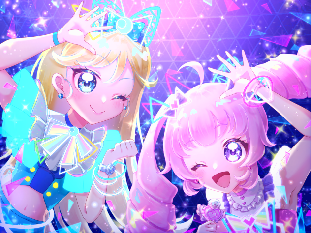 ひみつのアイプリ ステッカー3枚 ひまり みつき コンセプト