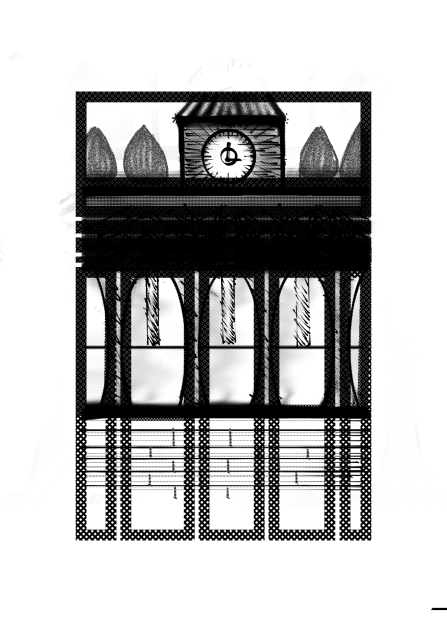 The clock building