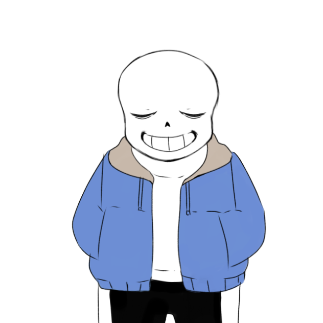 Sans with Gaster blaster