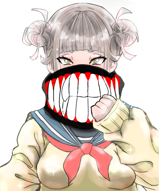 ヒロアカトガヒミコ　色塗り2