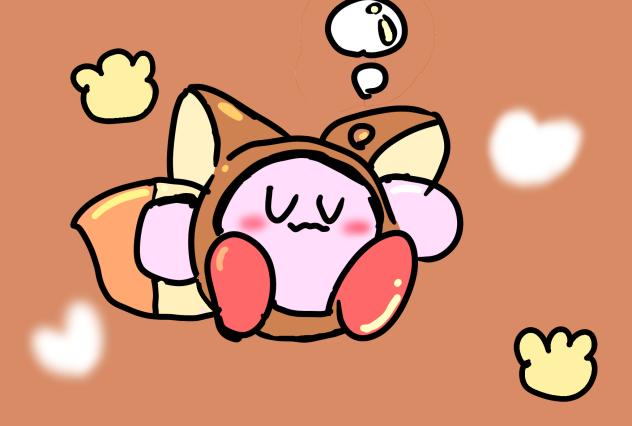 おひるねカービィ