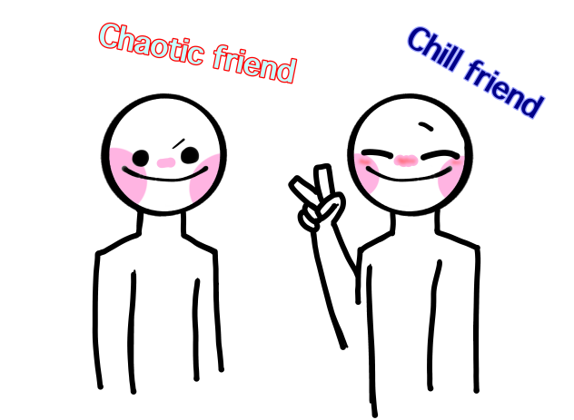 Blank friend collab