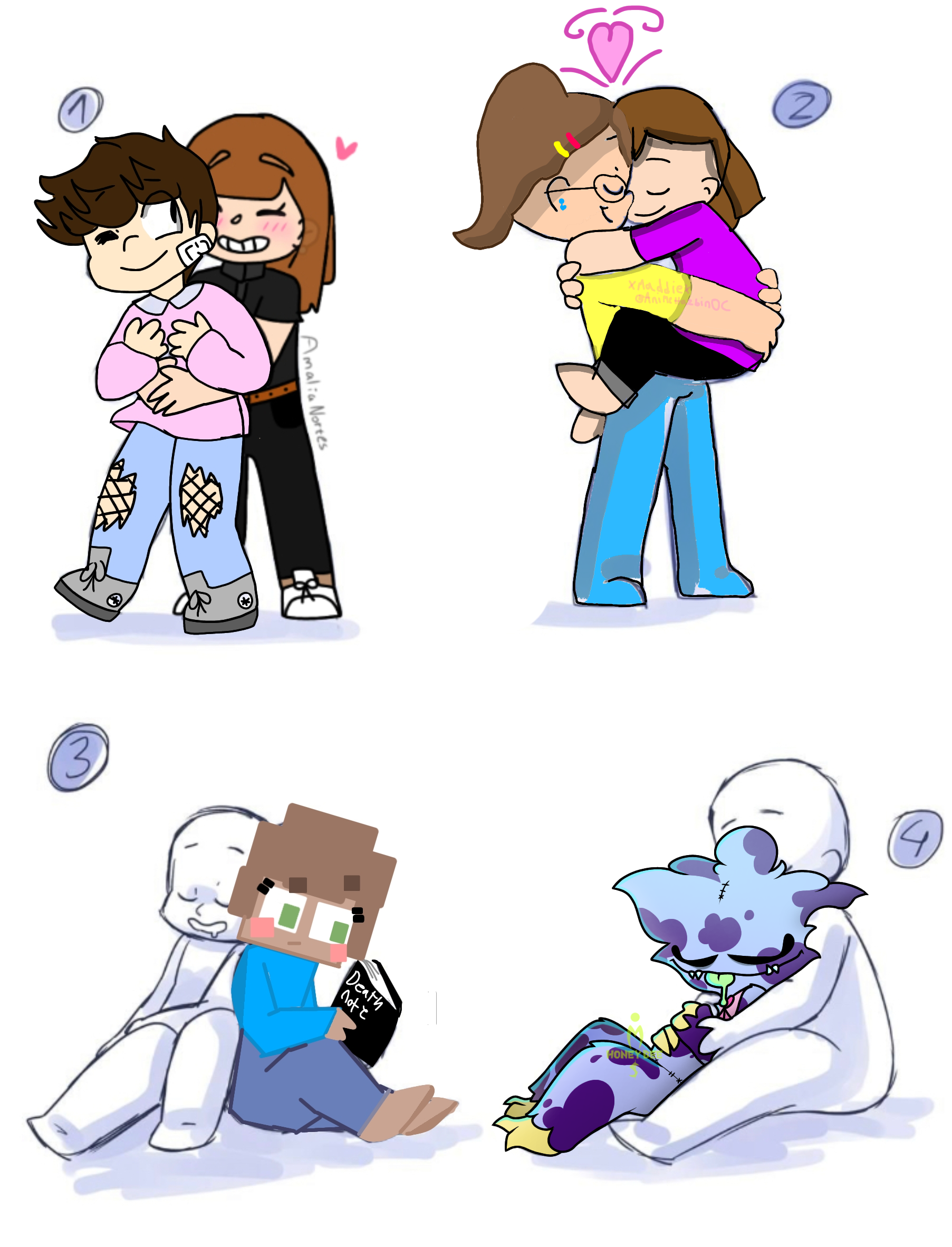 Couple collab (with da Maddie) - ibisPaint