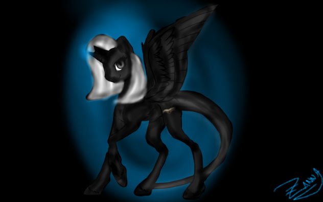 My Sister as a Pony -Speedpaint
