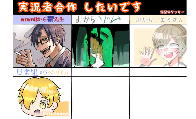 実況者合作ぅ!