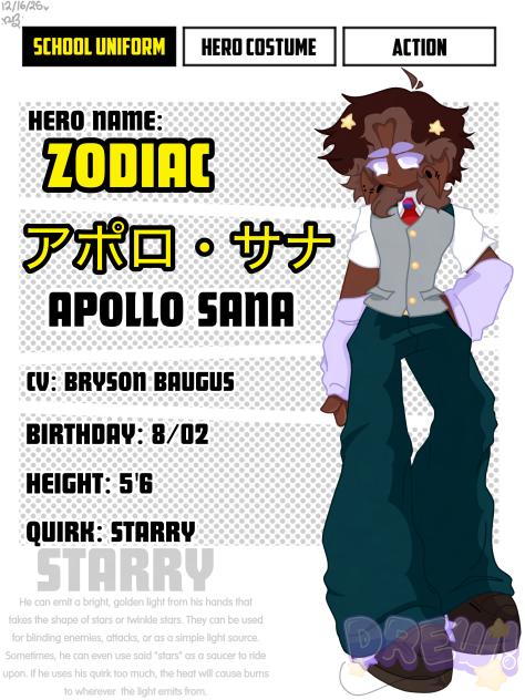 •BNHA OC - Uniform•