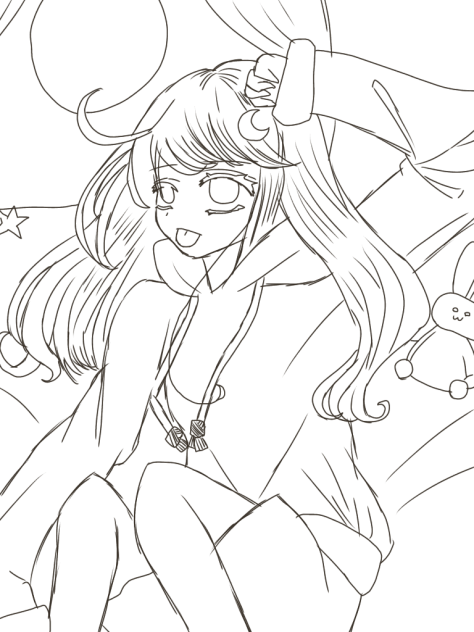 ゆめ〜っ線画