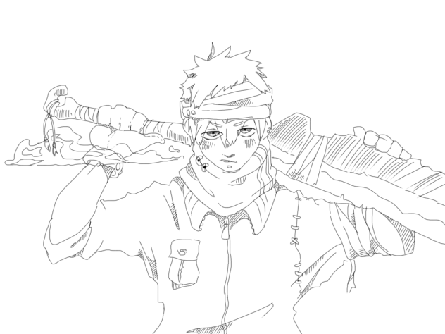 線画