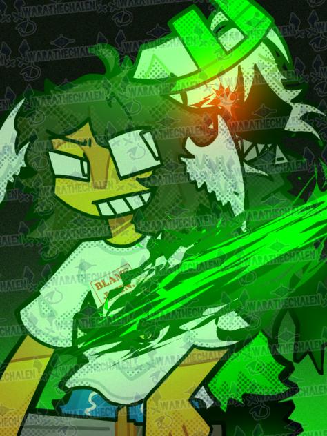 Shedletsky and 1x1x1x1 fanart