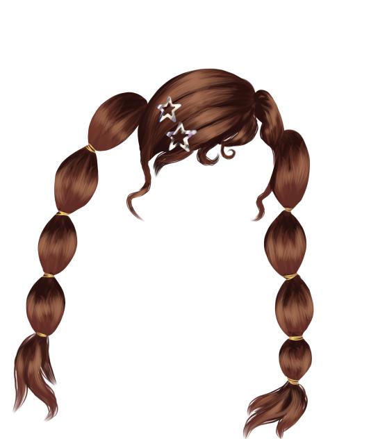 Y2K cute hairstyle