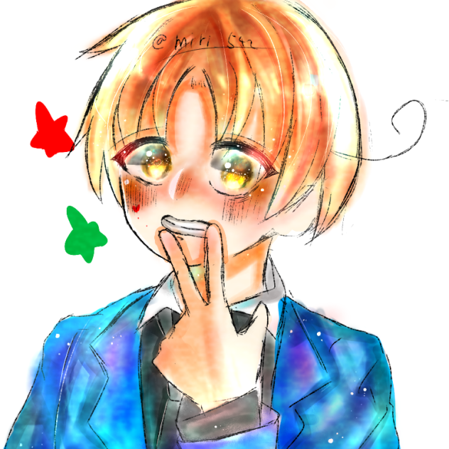 【ヘタリア】イタちゃん描いてみた