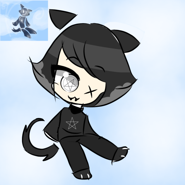 The gift for Gh0st_cat🖤