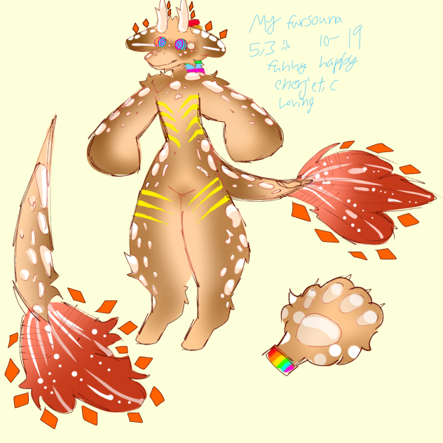 My fursona❓❗️😳