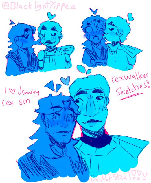rexwalker sketches 💙🩵