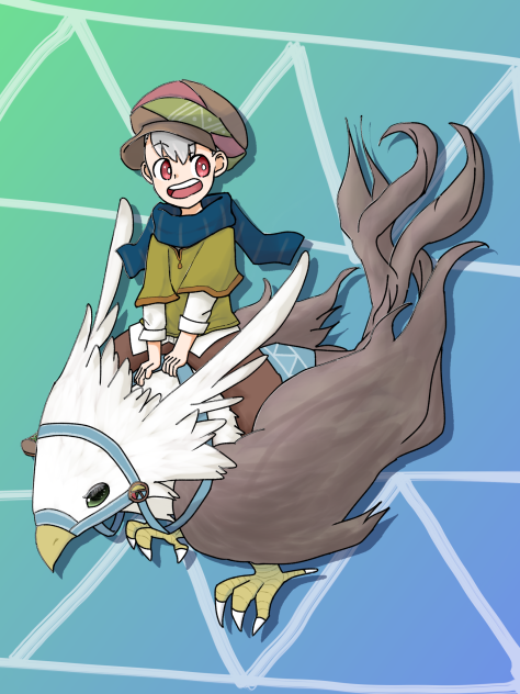 少年と大鷲