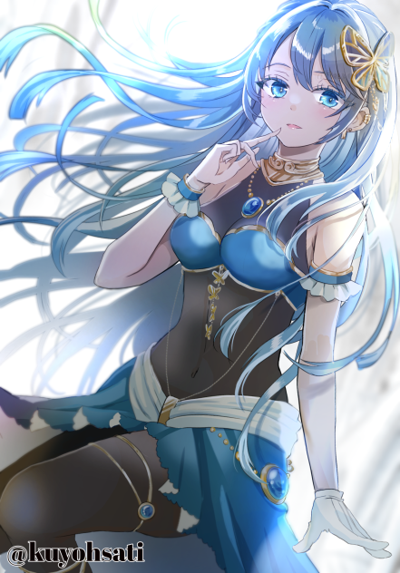 蒼き衣を纏う巫女🦋