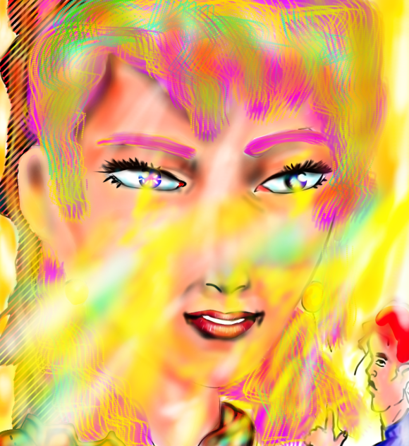 (78) the fairy girl  (dark sunlight!)