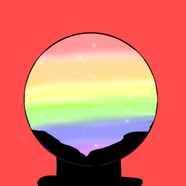 the rainbow 🌈 sky