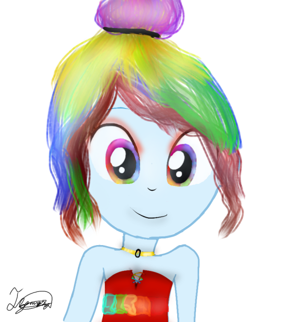 Rainbow Dash Glow up