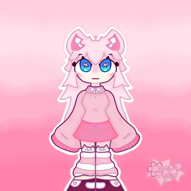 Drawing with the Mirror ruler only! ♡