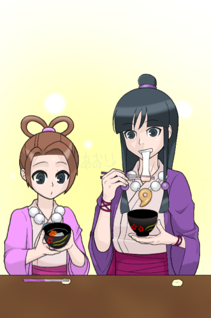綾里家のお正月 [逆転裁判]