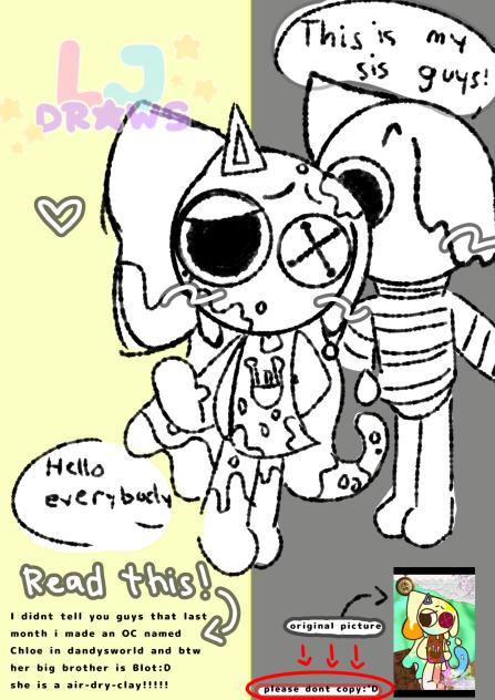 This is my dandysworld oc Chloe!